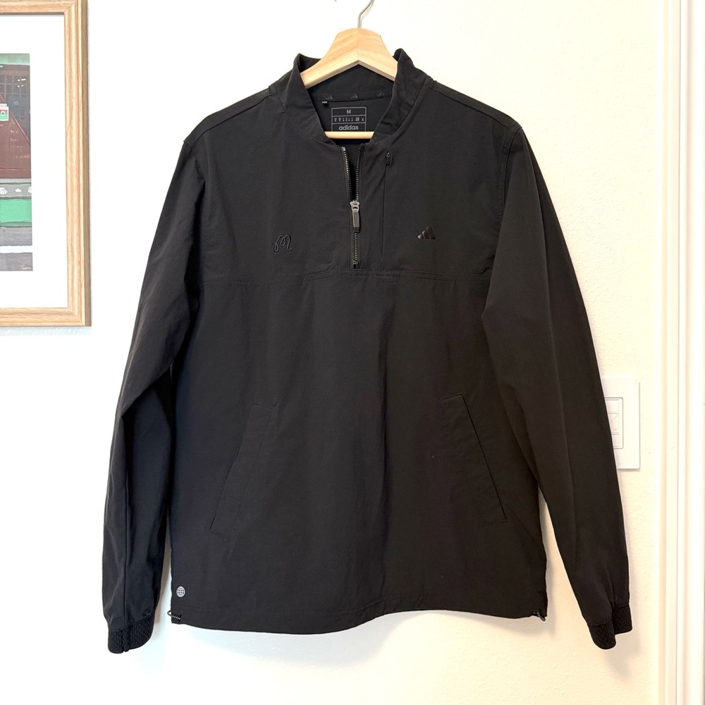 [sold] Malbon x Adidas Ultimate365 Tour Stretch Golf Pullover Quarter Zip